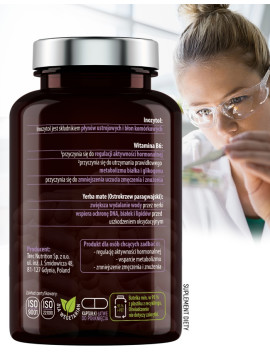 Myo-Inozytol + Metabolism Support w 90 kapsułkach Myo-Inozytol + Metabolism Support w 90 kapsułkach