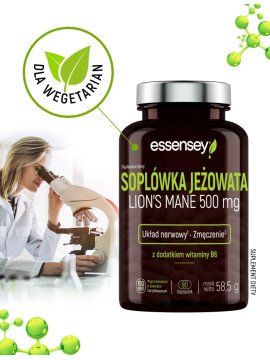 Soplówka Jeżowata w 90 kapsułkach Soplówka Jeżowata w 90 kapsułkach