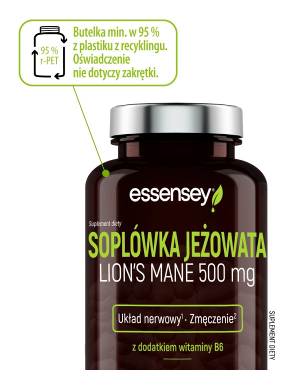 Soplówka Jeżowata w 90 kapsułkach Soplówka Jeżowata w 90 kapsułkach