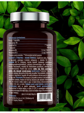 L-Tyrozyna + Neuro Formula w 90 kapsułkach