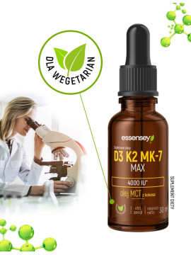 Witamina D3 K2 MK-7 w kroplach