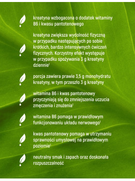 Kreatyna Premium Smak Neutralny - 420g