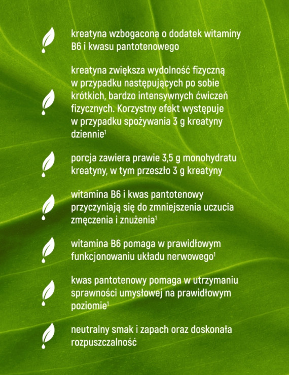 Kreatyna Premium Smak Neutralny - 420g