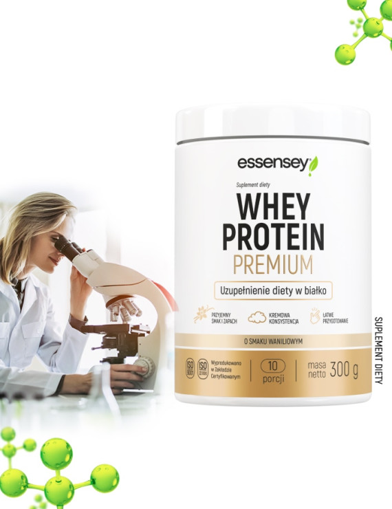 Odżywka Białkowa - Whey Protein Premium Smak Waniliowy - 300 g
