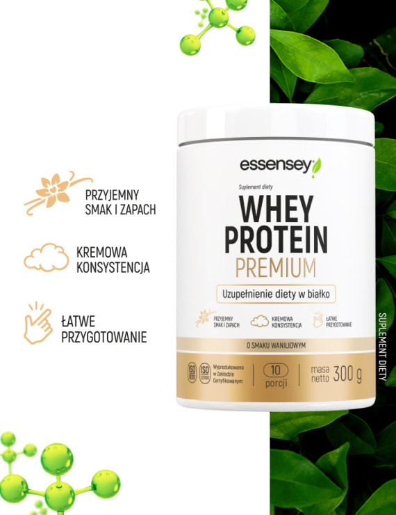 Odżywka Białkowa - Whey Protein Premium Smak Waniliowy - 300 g