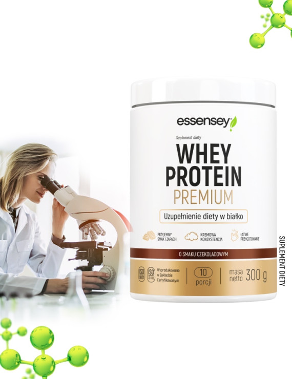 Odżywka Białkowa - Whey Protein Premium Smak Czekoladowy - 300 g