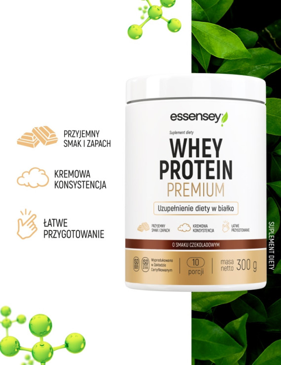 Odżywka Białkowa - Whey Protein Premium Smak Czekoladowy - 300 g
