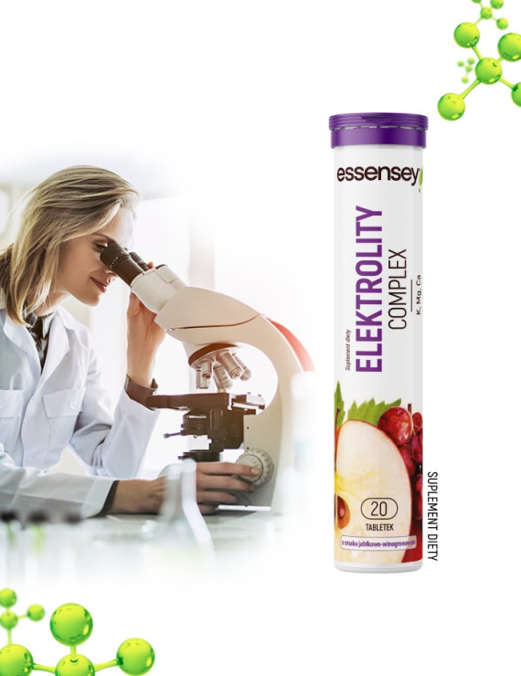 Elektrolity Complex w 20 tabletkach musujących