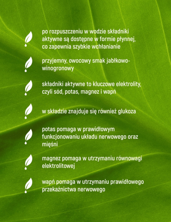 Elektrolity Complex w 20 tabletkach musujących