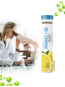 Magnez + B6 Skurcz w 20 tabletkach musujących