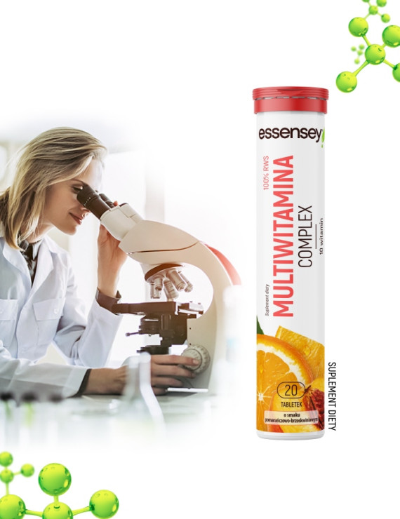 Multiwitamina Complex w 20 tabletkach musujących