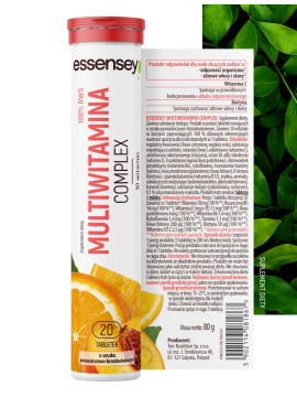 Multiwitamina Complex w 20 tabletkach musujących
