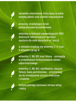 Multiwitamina Complex w 20 tabletkach musujących