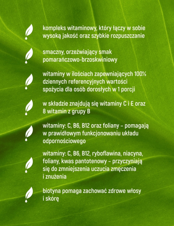 Multiwitamina Complex w 20 tabletkach musujących