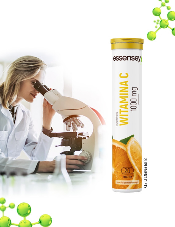 Witamina C 1000 mg w 20 tabletkach musujących