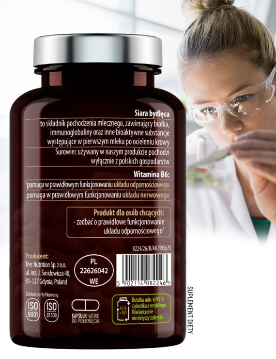 Colostrum Bydlęce w 90 kapsułkach