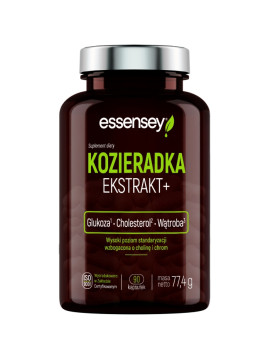 Kozieradka Ekstrakt + w 90 kapsułkach