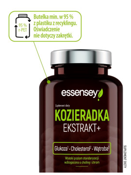 Kozieradka Ekstrakt + w 90 kapsułkach