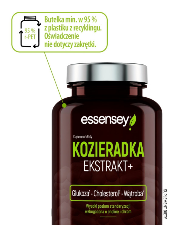 Kozieradka Ekstrakt + w 90 kapsułkach