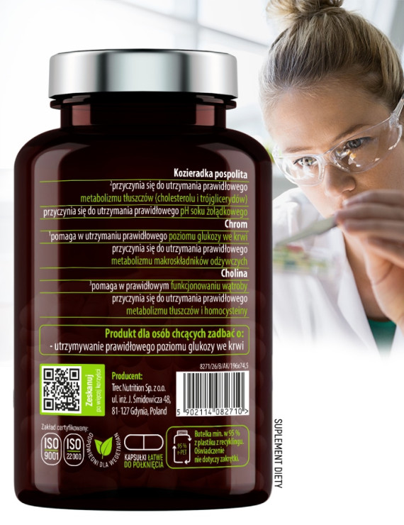 Kozieradka Ekstrakt + w 90 kapsułkach