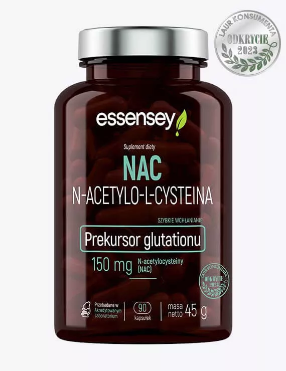 Zestaw NAC N-acetylo-L-cysteiny w dwóch opakowaniach