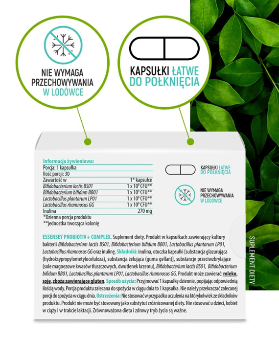 Probiotiv+ Complex - Probiotyk + Prebiotyk w 30 kapsułkach