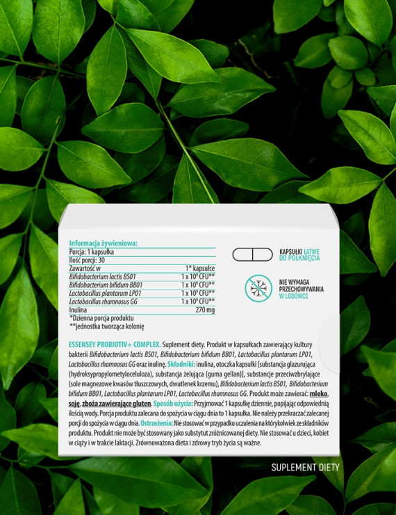 Probiotiv+ Complex - Probiotyk + Prebiotyk w 30 kapsułkach