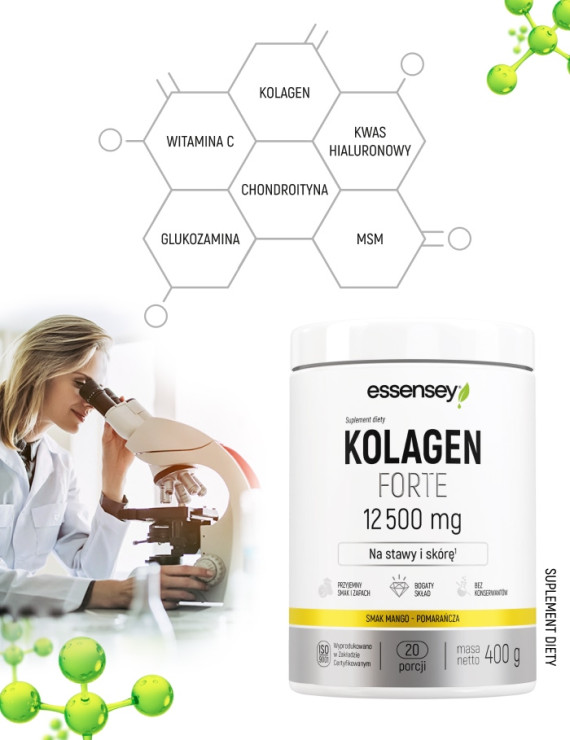 Kolagen Forte 12500 mg | Essensey | Stawy i Piękna skóra