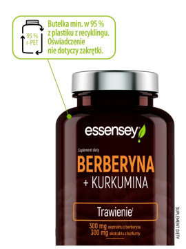 Berberyna + Kurkumina | Essensey | Trawienie glukoza wątroba