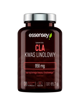 Kwas Linolowy CLA w 120 kapsułkach | Essensey | Zdrowe tłuszcze