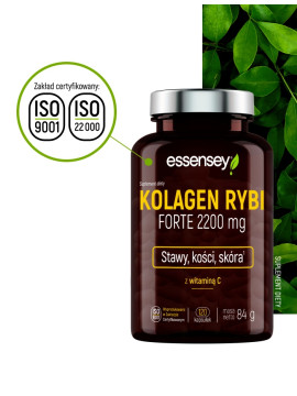 Kolagen Rybi Forte 2200 mg | Essensey | Piękna skóra