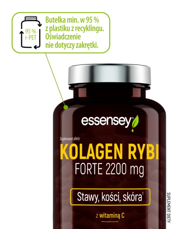 Kolagen Rybi Forte 2200 mg | Essensey | Piękna skóra