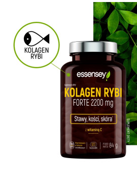Kolagen Rybi Forte 2200 mg | Essensey | Piękna skóra