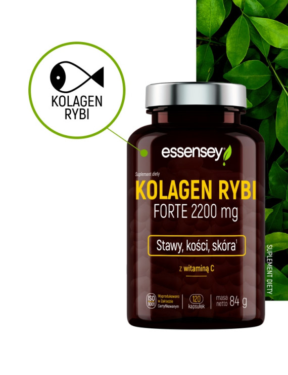 Kolagen Rybi Forte 2200 mg | Essensey | Piękna skóra