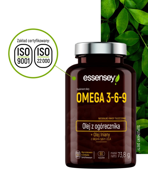 Omega 3-6-9 w 90 kapsułkach
