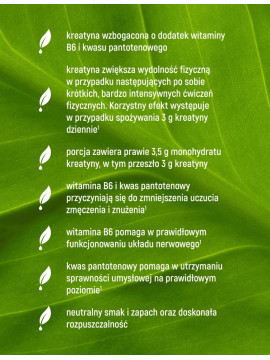 Kreatyna Premium Smak Neutralny - 420g