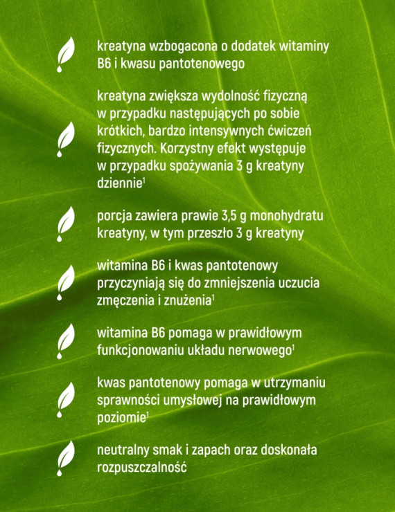 Kreatyna Premium Smak Neutralny - 420g