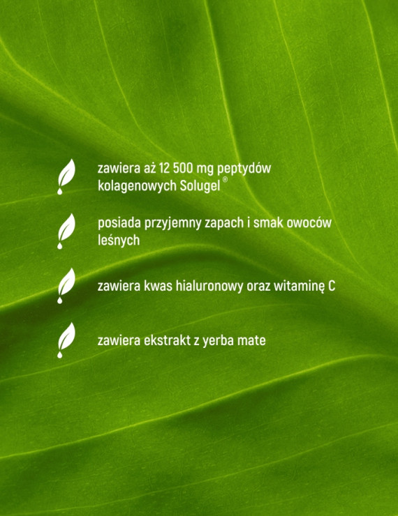 Kolagen Rybi Slim Formula Smak Owoce Leśne 12500 mg - 290 g
