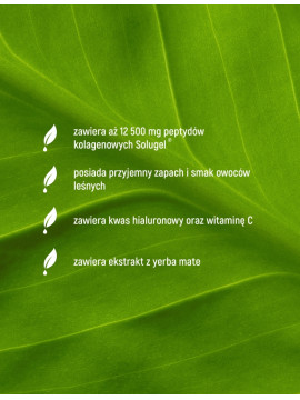 Zestaw Kolagen Rybi Slim Formula Smak Owoce Leśne 12500 mg w dwóch opakowaniach