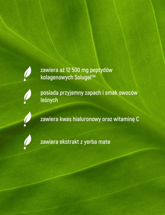 Kolagen Rybi Slim Formula Smak Owoce Leśne 12500 mg - 290 g