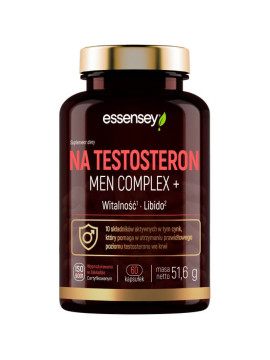 Na Testosteron Men Complex + w 60 kapsułkach