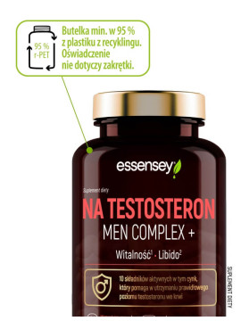 Na Testosteron Men Complex + w 60 kapsułkach