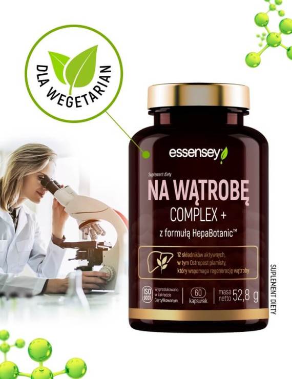 Na Wątrobę Complex + w 60 kapsułkach