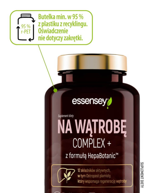 Na Wątrobę Complex + w 60 kapsułkach