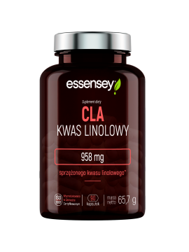Kwas Linolowy CLA w 120 kapsułkach | Essensey | Zdrowe tłuszcze