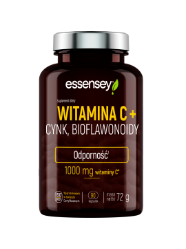 Witamina C + Cynk, Biaflowonoidy | Essensey | Odporność Zmęczenie