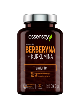 Berberyna + Kurkumina | Essensey | Trawienie glukoza wątroba