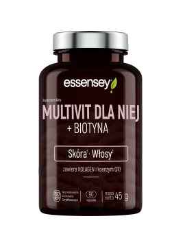 Multivit Dla Niej + Biotyna | Essensey | Włosy, skóra