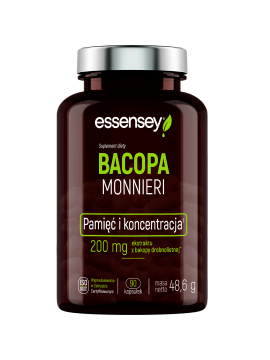 Bacopa Monnieri | Essensey | Koncentracja pamięć