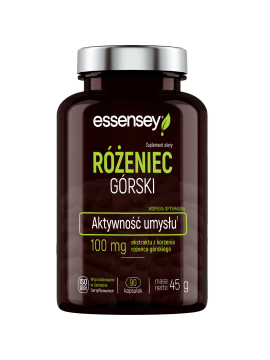 Różeniec Górski w 90 kapsułkach | Essensey | Aktywność umysłu